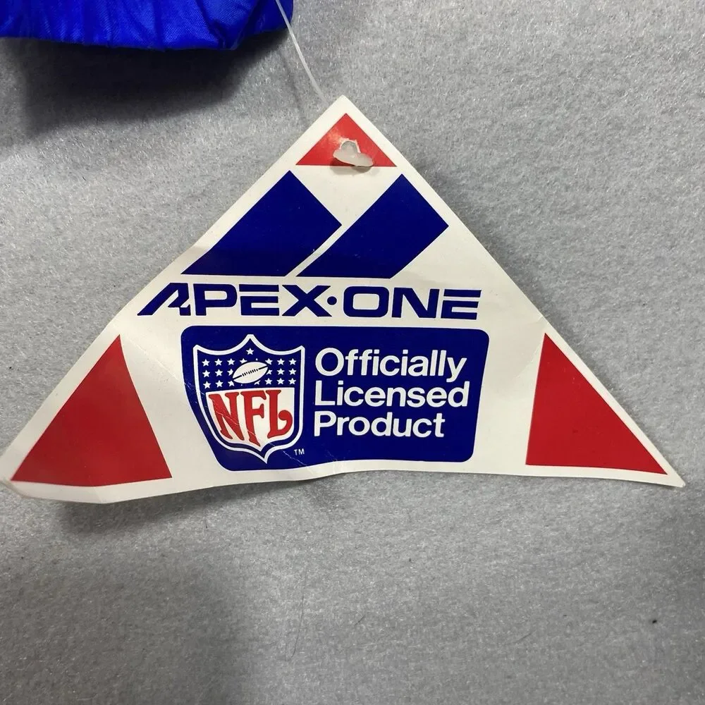 Vintage Apex One New York Giants Jacket Windbreaker Large Lightweight New NWT